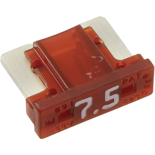 LP MINI&reg; Series Automotive Blade Fuse, Cartridge, 7.5 Amps, 58 V M & M Nord Ouest Inc