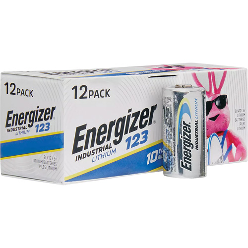 Industrial Lithium Batteries, 123, 3 V M & M Nord Ouest Inc