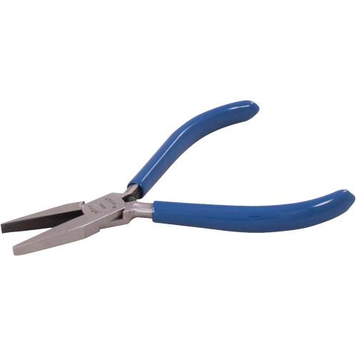 Pince &agrave; bec plat miniature avec prises enduites de vinyle, 4-1/2" lo M & M Nord Ouest Inc