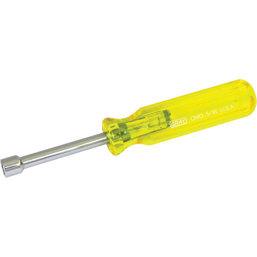 SAE Nut Driver, 5/16" Drive, 6-5/8" L M & M Nord Ouest Inc