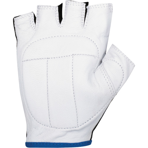 Vibration Dampening Fingerless Gloves, Size X-Large, Goatskin Palm M & M Nord Ouest Inc
