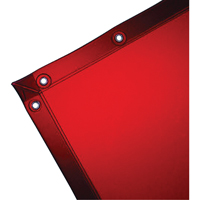 Rideau pour soudure, 72" x 72", Orange M & M Nord Ouest Inc