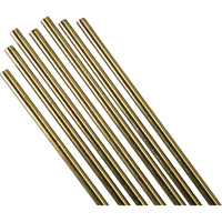 Baguettes nues pour soudage TIG en longueurs de 36", 3/16", Bronze pour soudo-brasage M & M Nord Ouest Inc