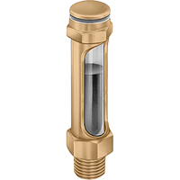 Brass Liquid Level Gauges - Straight, Threaded, 14-1/4" L, 225°F (107.22° C) M & M Nord Ouest Inc