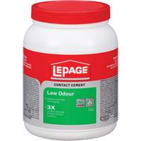Adhésif de contact peu odorant LePage<sup>MD</sup>, Récipient, 1,5 L, Transparent AF517 | M & M Nord Ouest Inc