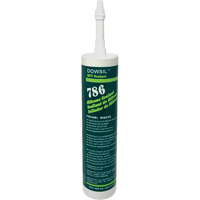 Dowsil™ 786 Silicone Sealant, 300 ml, Cartridge, White AG515 | M & M Nord Ouest Inc