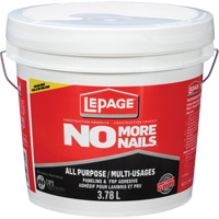 Adh&eacute;sif de construction multi-usages No More Nails M & M Nord Ouest Inc