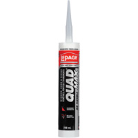 Quad&reg; Max Siding & Window Sealant, 280 ml, Tube, Off-White M & M Nord Ouest Inc
