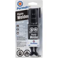 Colle &eacute;poxyde Plastic Welder, 25 ml, Seringue, Deux composants, Noir M & M Nord Ouest Inc