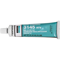 Scellant adh&eacute;sif &agrave; la silicone Dowsil RTV 3145 MIL-A-46146, Tube, Transparent M & M Nord Ouest Inc