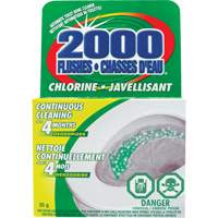 2000 Flushes&reg; Bleach Toilet Bowl Cleaner, 35 g, Tablet M & M Nord Ouest Inc