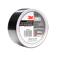 3903 Vinyl Duct Tape, 1245 mm (49") W x 46 m (151') L, 6.5 mils, Black M & M Nord Ouest Inc