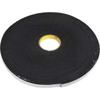 Double-Coated Foam Tape, 33 m (108') L x 12.7 mm (1/2") W, 62 mils, Polyethylene M & M Nord Ouest Inc