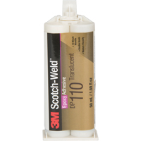 Scotch-Weld Adhesive, 1.64 fl. oz., Dual Cartridge, Two-Part, Clear M & M Nord Ouest Inc