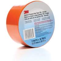 764 General-Purpose Vinyl Tape, 50.8 mm (2") W x 32.9 m (108') L, 5 mils, Orange M & M Nord Ouest Inc