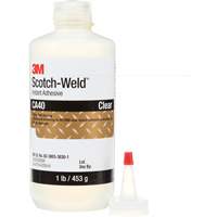 Adhésif instantané CA5 Scotch-Weld<sup>MC</sup>, Transparent, Bouteille, 1 lb AMB332 | M & M Nord Ouest Inc