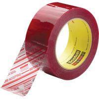 Scotch&reg; Security Message Box Sealing Tape 3779, Acrylic Adhesive, 1.8 mils, 48 mm (2") x 914 m (2998') M & M Nord Ouest Inc