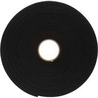 4504 Vinyl Foam Tape, 25.4 mm (1") W x 16.5 m (54') L, 250 mils, Black M & M Nord Ouest Inc