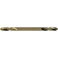 Jet-Kut&reg; Gold Super Premium M2 Twin End Drill Bit, High Speed Steel, 1/8", 1-15/16" L M & M Nord Ouest Inc