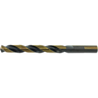 Jet-Kut&reg; Black & Gold Premium M2 Prentice Drill Bit, 9/16", High Speed Steel, 135° Point M & M Nord Ouest Inc