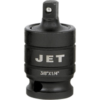 PLUJ-3814 Adaptateur de joint de cardan verrouillable, Prise 3/8", Douille 1/4" M & M Nord Ouest Inc