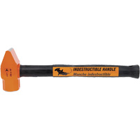 UCP-316 Super Heavy-Duty Indestructible Handle Cross Pein Hammer, 3 lbs. Head Weight, Plain Face, Solid Steel Handle M & M Nord Ouest Inc