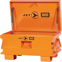 JSB-3219 Super Heavy-Duty Jobsite Tool Storage Box, 32-1/8" x 19" x 17-1/2", Steel, Orange M & M Nord Ouest Inc