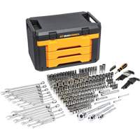 Mechanic's Tool Set in 3-Drawer Storage Box M & M Nord Ouest Inc