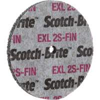 Scotch-Brite EXL Unitized Wheel, 3" x 1/2", 1/4" Arbor M & M Nord Ouest Inc
