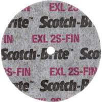 Scotch-Brite EXL Unitized Wheel, 3" x 1/2", 1/4" Arbor M & M Nord Ouest Inc