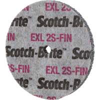 Scotch-Brite EXL Unitized Wheel, 3" x 1/2", 1/4" Arbor M & M Nord Ouest Inc