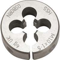 Fili&egrave;re ronde segment&eacute;e, Filet de M10 X 1,5, Acier rapide M & M Nord Ouest Inc