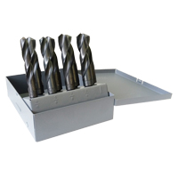 Reduced Shank Drill Bit Set, 5 Pieces, High Speed Steel M & M Nord Ouest Inc