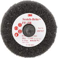 Scotch-Brite Cut & Polish Flap Brush, Aluminum Oxide, Fine Grit, 2" x 1" x 1/4" M & M Nord Ouest Inc