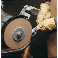 Scotch-Brite Cut & Polish Wheels, 6" Dia. x 1" W, 1" Arbor, Aluminum Oxide M & M Nord Ouest Inc