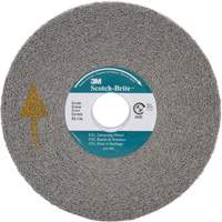 Scotch-Brite EXL Deburring Wheel, 6" x 1", 1" Arbor M & M Nord Ouest Inc