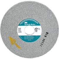 Scotch-Brite EXL Deburring Wheel, 6" x 1/2", 1" Arbor, Aluminum Oxide M & M Nord Ouest Inc