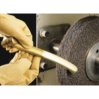 Scotch-Brite Multi-Finishing Wheels, 8" x 1", 3" Arbor M & M Nord Ouest Inc