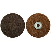 Disque de pr&eacute;paration de surface verrouillable &agrave; remplacement rapide, 5" dia., Grain Cors&eacute;, Oxyde d'aluminium M & M Nord Ouest Inc