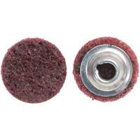 Disque de pr&eacute;paration de surface &agrave; remplacement rapide, 1" dia., Grain Moyen, Oxyde d'aluminium M & M Nord Ouest Inc