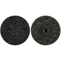 Disques non tiss&eacute;s &agrave; changement rapide, 2" dia., Grain Extra grossier, Oxyde d'aluminium M & M Nord Ouest Inc