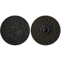 Disques non tiss&eacute;s &agrave; changement rapide, 3" dia., Grain Extra grossier, Oxyde d'aluminium M & M Nord Ouest Inc