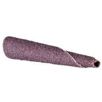 Cartouche de bande abrasive conique ALO, 240 Grain, 5/16" dia., Oxyde d'aluminium, 1-1/2" lo, 1/4" Dimension de l'arbre M & M Nord Ouest Inc
