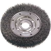 Brosses rotatives &agrave; fils cr&ecirc;p&eacute;s - Face &eacute;troite, 6" dia., Fils 0,014", Arbre 1-1/4" M & M Nord Ouest Inc