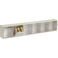 Syst&egrave;me de casiers modulaires Tip-Out, 23-5/8" la x 3-5/8" p x 4-1/2" h, 6 tiroirs M & M Nord Ouest Inc