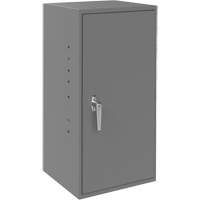 Utility Cabinet, Steel, 2 Shelves, 30" H x 13-3/4" W x 12-3/4" D, Grey M & M Nord Ouest Inc