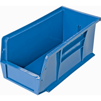 Bacs ultra empilable & suspendable, 5-1/2" la, 5" h x 10-7/8" p, Bleu M & M Nord Ouest Inc