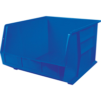 Ultra Stack & Hang Bin, 16-1/2" W x 11" H x 18" D, Blue M & M Nord Ouest Inc