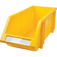 Bac empilable & &agrave; suspendre, 7-7/8" la, 7" h x 17-11/16" p, Jaune M & M Nord Ouest Inc