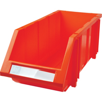 Bac empilable & &agrave; suspendre, 7-7/8" la, 7" h x 17-11/16" p, Rouge M & M Nord Ouest Inc